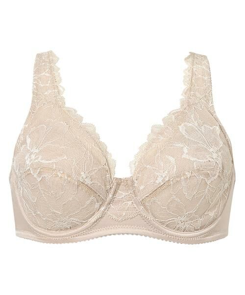Wacoal / ワコール ブラ | フルカップ（やさしいつけごこち）　ワイヤーブラ（フルカップ）（ＢＸＣ３０９）（BE）