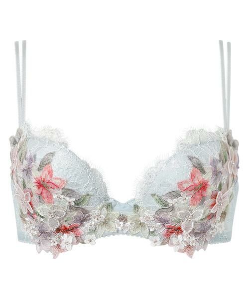 Wacoal / ワコール ブラ | パーソナルフィットプラスブラ　ワイヤーブラ（３／４カップ）（ＢＸＥ４２７）（GY）