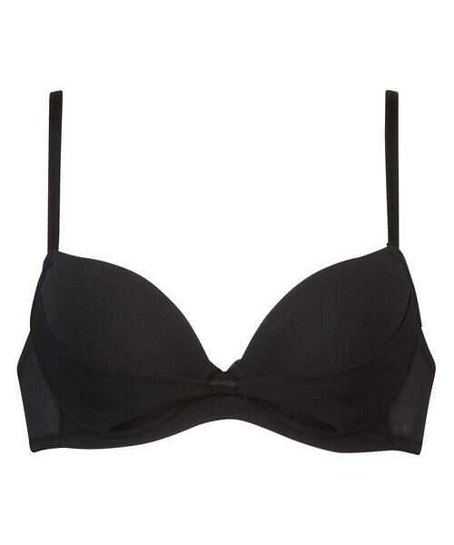 Wacoal / ワコール ブラ | リボンブラ™<胸もとフィットながもち> ワイヤーブラ(3/4カップ)(BCL410)(BL)