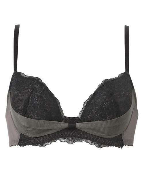 Wacoal / ワコール ブラ | リボンブラ™<For girls> ワイヤーブラ(3/4カップ)(BRB409)(BR)
