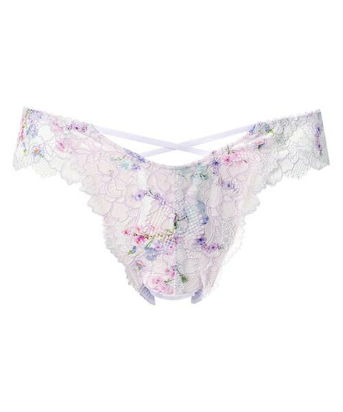 Wacoal / ワコール ショーツ | 重力ケアブラ<ノンワイヤー> ペア レディスショーツ(Tバック)(PXB494)(PU)