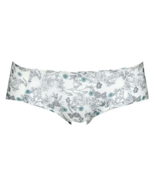 Wacoal / ワコール ショーツ | リボンブラ™<胸もとフィットながもち> ペア レディスショーツ(ボーイレングス)(PCL510)(GR)
