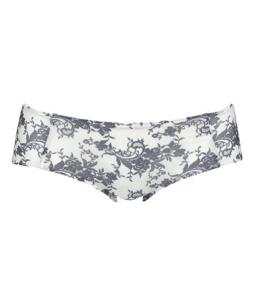 Wacoal / ワコール ショーツ | リボンブラ™<胸もとフィットながもち> ペア レディスショーツ(ボーイレングス)(PCL510)(GY)