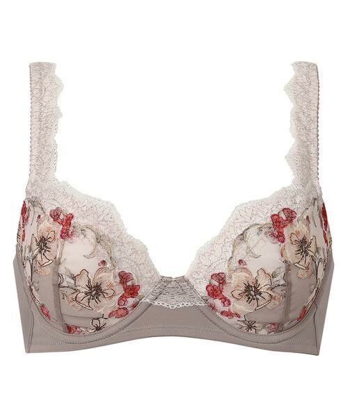 Wacoal / ワコール ブラ | マシュマロフィットブラ ワイヤーブラ(3/4カップ)(BXB486)(BR)