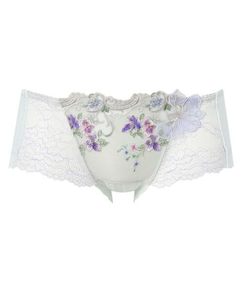 Wacoal / ワコール ショーツ | リボンブラ™＜胸もとフィットながもち＞　ペア　レディスショーツ（ボーイレングス）（ＰＸＢ６００）（SX）
