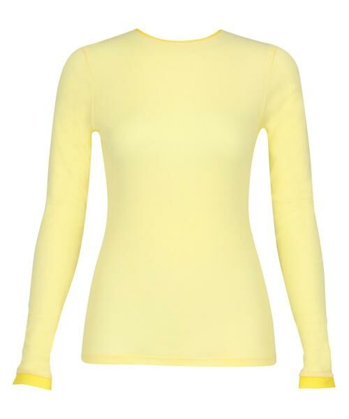 Wacoal / ワコール その他小物 | レディスインナー　トップ（長袖）（ＷＧＧ２２２）（YE）