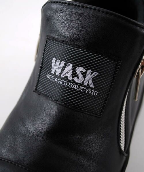 WASK / ワスク スニーカー | 【カタログ掲載】フェイクレザージップスニーカー(18cm～20cm) | 詳細4