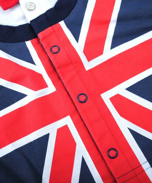 セール Babyユニオンジャックカーデ風tシャツ パンツセット セットアップ Wask ワスク ファッション通販 タカシマヤファッション スクエア