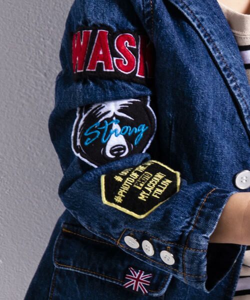 セール ワッペンデニムコート アウター Wask ワスク ファッション通販 タカシマヤファッションスクエア