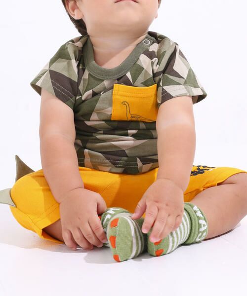 セール Baby迷彩t 恐竜パンツセット セットアップ Wask ワスク ファッション通販 タカシマヤファッションスクエア