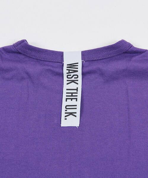 WASK / ワスク Tシャツ | 配色切替ビッグTシャツ(90cm~100cm) | 詳細5