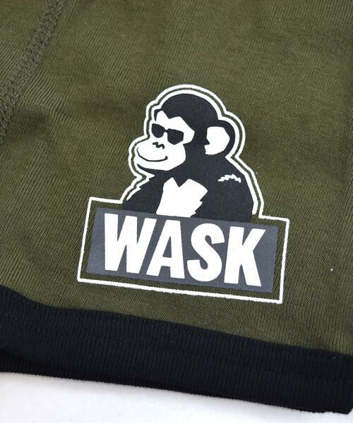 WASK / ワスク その他インナー・ルームウェア | BOX ロゴ柄 フライス 2P ショーツ(100cm) | 詳細5