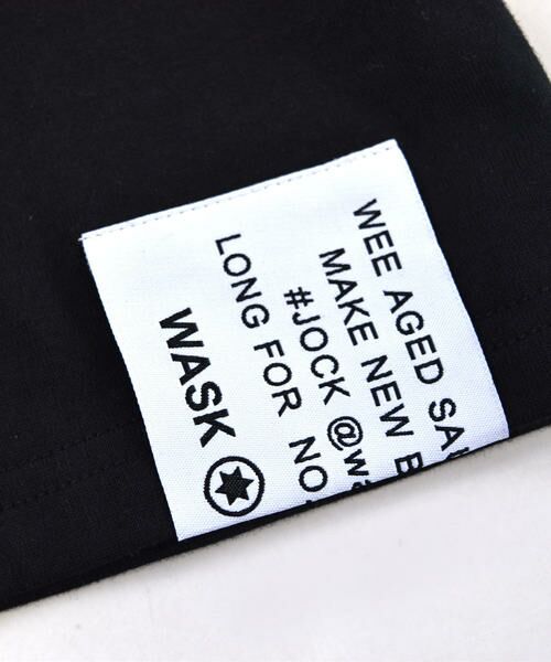 WASK / ワスク Tシャツ | ナンバー ネーム付き リンガー Tシャツ (90cm~100cm) | 詳細5