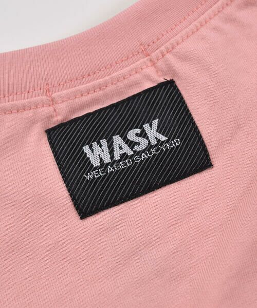 WASK / ワスク Tシャツ | ポケット シシュウ 長袖 Tシャツ (100〜160cm) | 詳細6