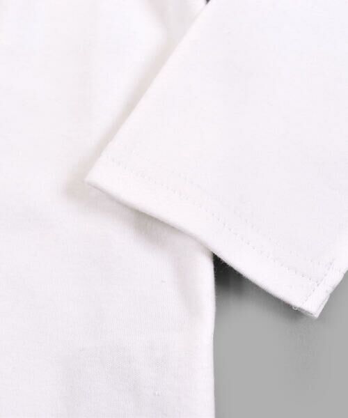 WASK / ワスク Tシャツ | 切替 ガラパッチ ワイド 長袖Tシャツ(100~160cm) | 詳細4