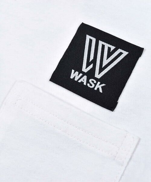 WASK / ワスク Tシャツ | BOXロゴ ワイド 長袖 Tシャツ (100~160cm) | 詳細6