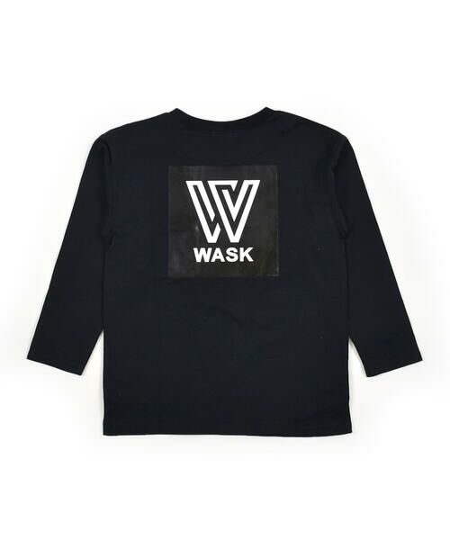 WASK / ワスク Tシャツ | BOXロゴ ワイド 長袖 Tシャツ (100~160cm) | 詳細11