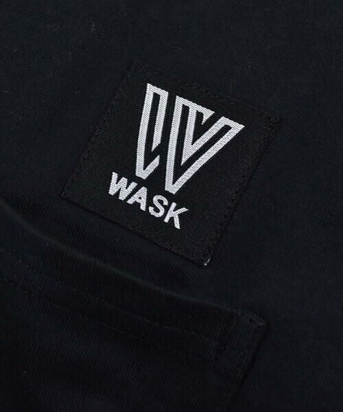 WASK / ワスク Tシャツ | BOXロゴ ワイド 長袖 Tシャツ (100~160cm) | 詳細13