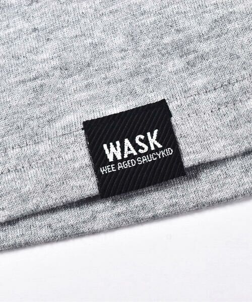 WASK / ワスク Tシャツ | コンバーチブル 袖取り外し 半袖 長袖 Tシャツ (100~160cm) | 詳細13