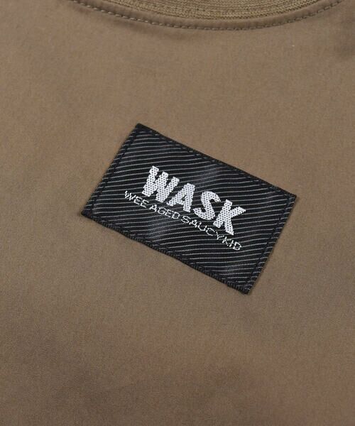 WASK / ワスク Tシャツ | 袖プリント 2WAY ナイロン ロングTシャツ (100~160cm) | 詳細16