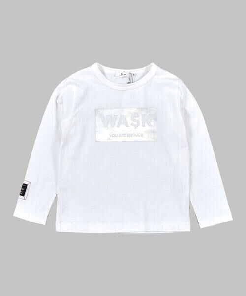 WASK / ワスク Tシャツ | ハクプリント 長袖 Tシャツ (100~160cm) | 詳細3