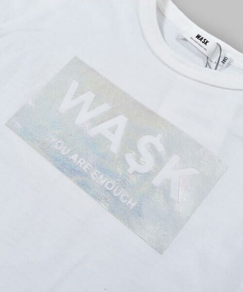 WASK / ワスク Tシャツ | ハクプリント 長袖 Tシャツ (100~160cm) | 詳細6