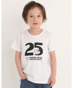 25TH WASK サル 半袖 アニバーサリー Tシャツ (90~160cm)