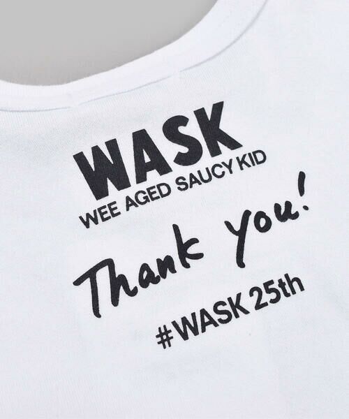 WASK / ワスク Tシャツ | 25TH WASK サル 半袖 アニバーサリー Tシャツ (90~160cm) | 詳細6