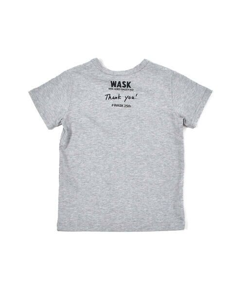 WASK / ワスク Tシャツ | 25TH WASK サル 半袖 アニバーサリー Tシャツ (90~160cm) | 詳細17