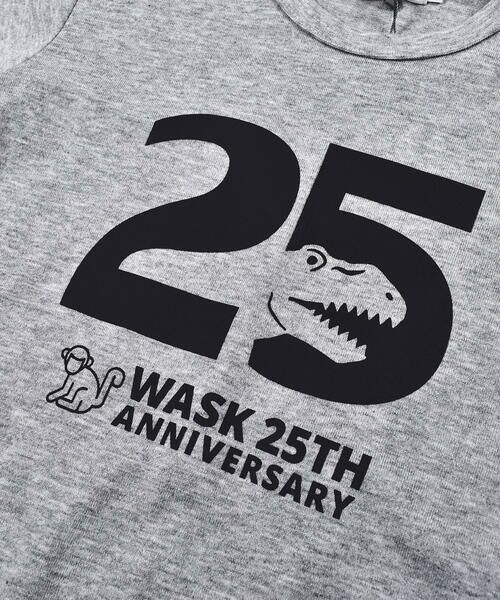 WASK / ワスク Tシャツ | 25TH WASK サル 半袖 アニバーサリー Tシャツ (90~160cm) | 詳細19