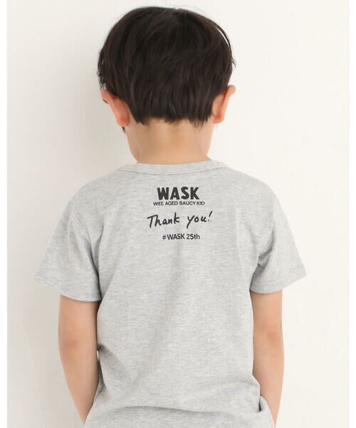 WASK / ワスク Tシャツ | 25TH WASK サル 半袖 アニバーサリー Tシャツ (90~160cm) | 詳細14