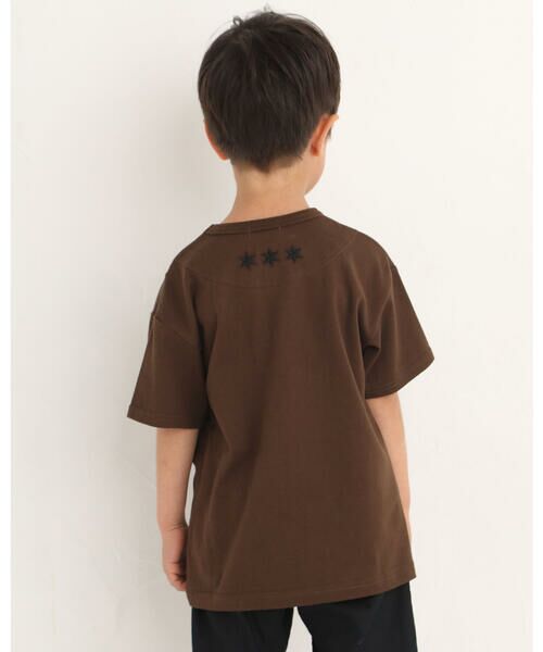 WASK / ワスク Tシャツ | ファスナー ポケット ワイド  半袖 Tシャツ(100~160cm) | 詳細9