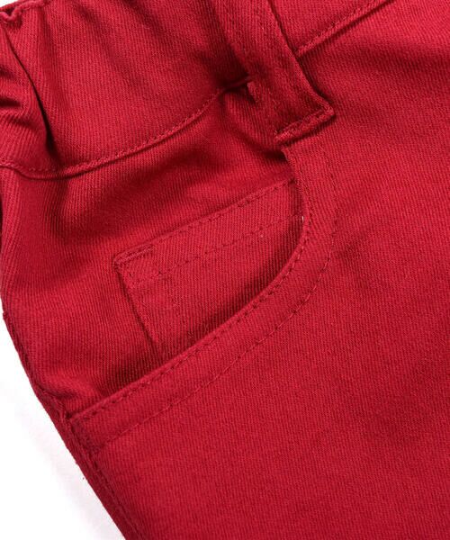 WASK / ワスク ショート・ハーフ・半端丈パンツ | 5.5分丈 ロゴ 刺繍 ツイル パンツ (100~160cm) | 詳細5