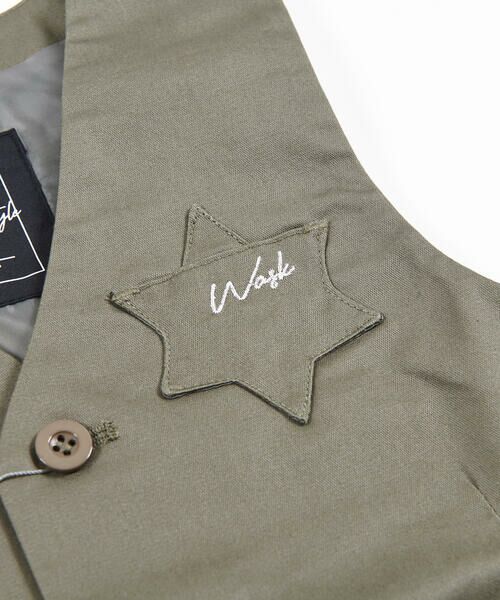 WASK / ワスク ベスト | フォーマル 星 ポケット ベスト(90~100cm) | 詳細3