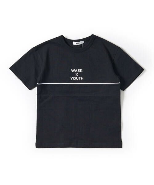 WASK / ワスク Tシャツ | ワッペン付き ワイド 半袖 Tシャツ (100~160cm) | 詳細4