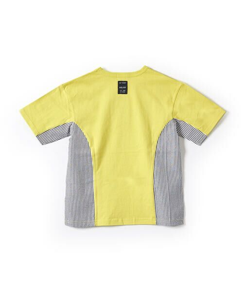WASK / ワスク Tシャツ | サイド 切替 ビッグ 半袖 Tシャツ (100~160cm) | 詳細12