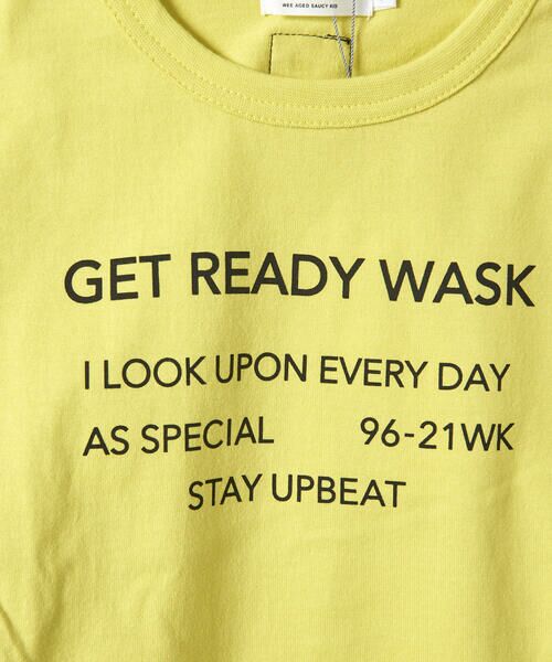 WASK / ワスク Tシャツ | サイド 切替 ビッグ 半袖 Tシャツ (100~160cm) | 詳細14