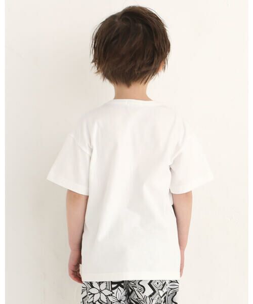 WASK / ワスク Tシャツ | グログラン 天竺 ワイド Tシャツ (100~160cm) | 詳細2