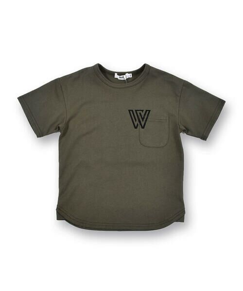 WASK / ワスク Tシャツ | トラ エンボス加工 天竺 ワイド Tシャツ (100~160cm) | 詳細14