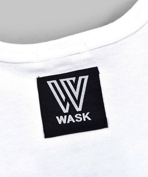 WASK / ワスク Tシャツ | ボタニカル ボックス プリント 天竺 Tシャツ (100~160cm) | 詳細7