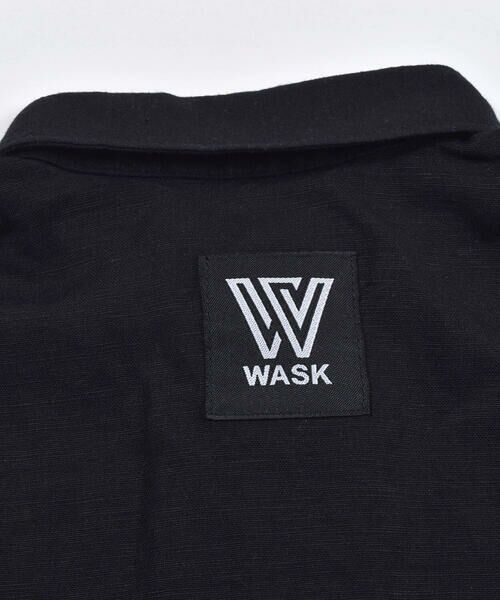 WASK / ワスク シャツ・ブラウス | ボックスロゴ ワイド アサレーヨン 半袖 シャツ (100~160cm) | 詳細6