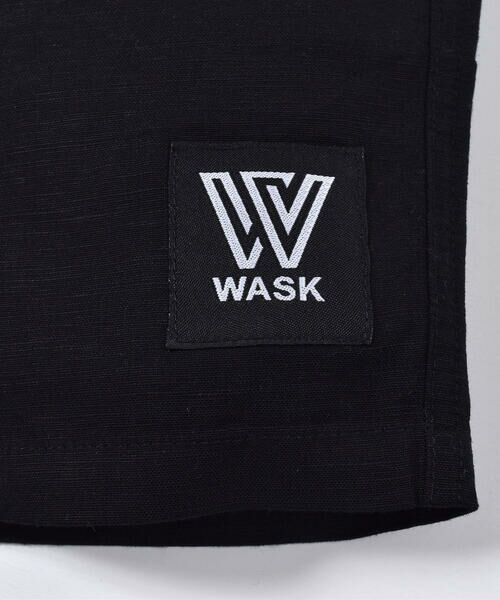 WASK / ワスク ショート・ハーフ・半端丈パンツ | 5.5分丈 ボックス プリントアサレーヨン パンツ (100~160cm) | 詳細4