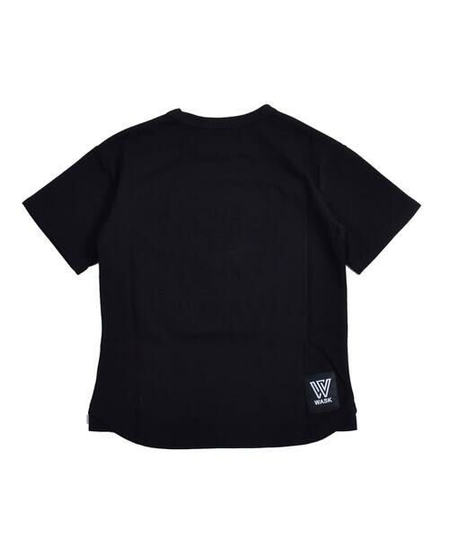 WASK / ワスク Tシャツ | エンボス加工 ワイド 半袖 Tシャツ (100~160cm) | 詳細1