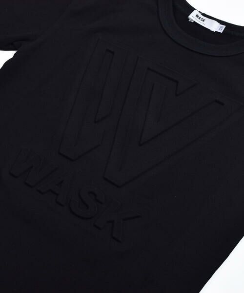 WASK / ワスク Tシャツ | エンボス加工 ワイド 半袖 Tシャツ (100~160cm) | 詳細2