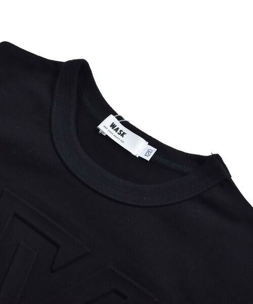 WASK / ワスク Tシャツ | エンボス加工 ワイド 半袖 Tシャツ (100~160cm) | 詳細3