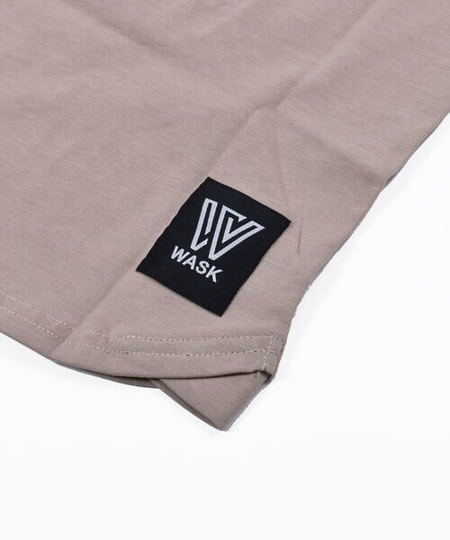 WASK / ワスク Tシャツ | エンボス加工 ワイド 半袖 Tシャツ (100~160cm) | 詳細8