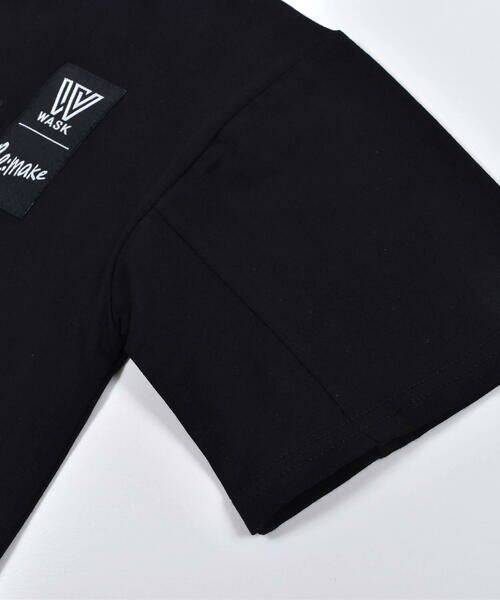 WASK / ワスク Tシャツ | ネーム 付き ロゴ 冷感 ビッグ 半袖 Tシャツ (100~160cm) | 詳細10