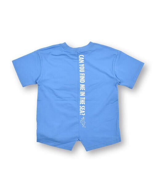 WASK / ワスク Tシャツ | サメ ワッペン 天竺 ワイド 半袖 Tシャツ (100~160cm) | 詳細1