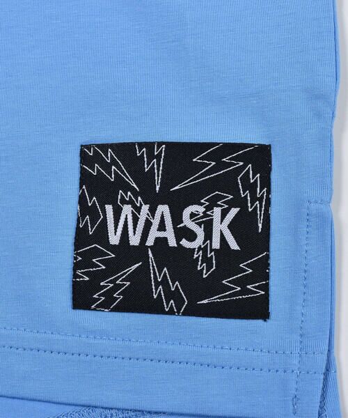 WASK / ワスク Tシャツ | サメ ワッペン 天竺 ワイド 半袖 Tシャツ (100~160cm) | 詳細4