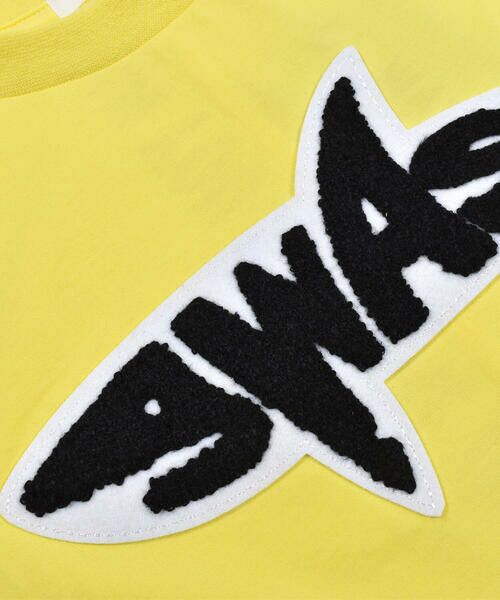 WASK / ワスク Tシャツ | サメ ワッペン 天竺 ワイド 半袖 Tシャツ (100~160cm) | 詳細10